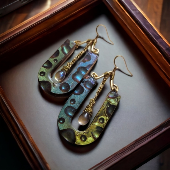 COPY - Waterdrop Earrings - Picture 2 of 2